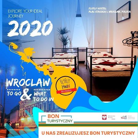 Flyfly Hostel , Darmowy Parking , Rezerwuj Przez Urzadzenia Mobilne -10 Procent Wrocław Buitenkant foto
